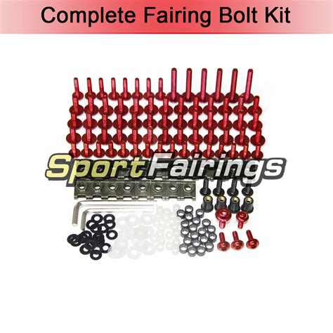 Motorcycle Fairing Body Work Bolts Bolt Kit Fastener Clips Screws For