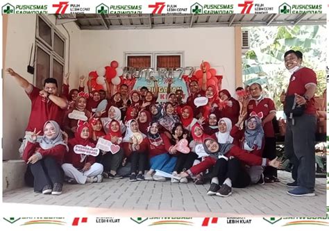 Kemeriahan HUT RI KE 77 Puskesmas Sarwodadi Pemalang Puskesmas Sarwodadi