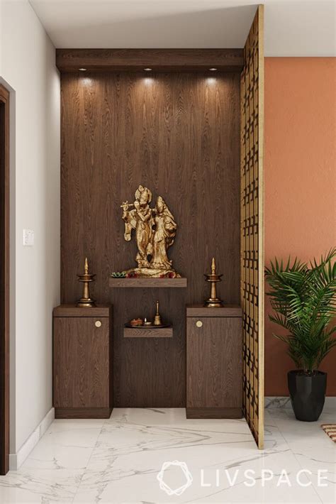 25 Beautiful Mandir Designs That Will Fit Right Into Your Living Room