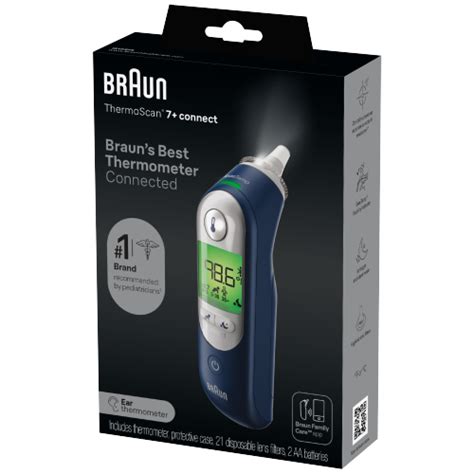 ThermoScan 7 Connect Ear Thermometer Braun Healthcare US