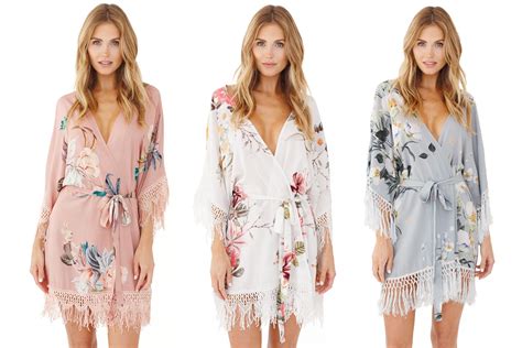 Introducing Gws X Plum Pretty Sugar Floral Bridesmaids Robe Collection