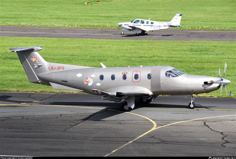 LX JFU Jetfly Aviation Pilatus PC 12 NG PC 12 47E Photo By Bruno