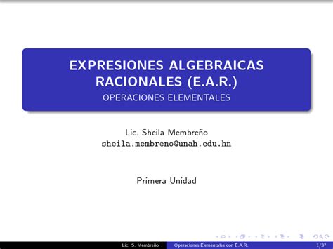 Solution Tema Operaciones Elementales Con Expresiones Algebraicas