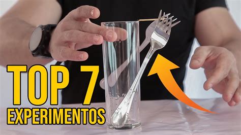 Top 7 Experimentos Que Te Van A Sorprender RecopilaciÓn Youtube