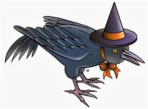 Crafty Moments Halloween Crow Digi