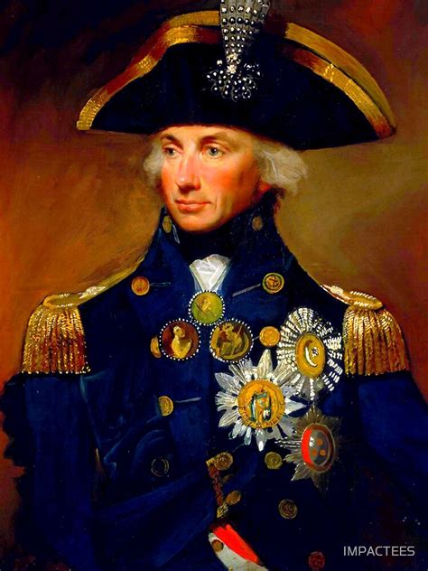Vice Admiral Horatio Nelson T Shirt For Sale By Impactees Redbubble