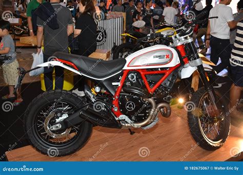 Ducati Scrambler Motorcycle In Pasay Philippines Editorial Photography Image Of Pasay Luzon