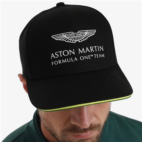 Aston Martin Cognizant F1 Team Cap Hat - BLACK - Official AMCF1 Mercha ...