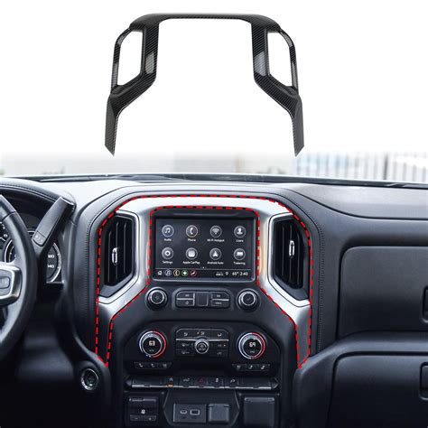 Buy Fewshaw Carbon Fiber Center Console Dashboard Ac Air Vent