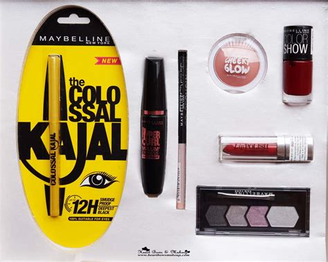 Maybelline InstaGlam Box Wedding Edition Review Products Heart