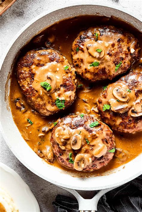 Arriba Imagen Salisbury Steak Receta Abzlocal Mx