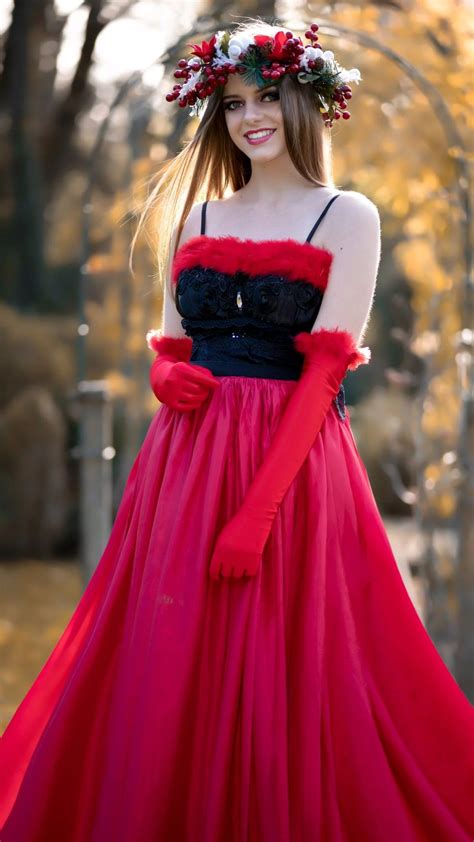 Red Formal Dress Formal Dresses Victorian Nature Fashion Dresses