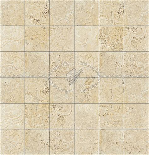 Travertine Floor Tile Texture Seamless