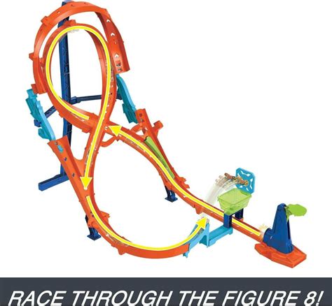Трек Хот Вілс Вертикальна вісімка Hot Wheels Action Figure Track Set грн Машинки