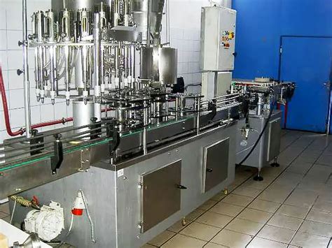 Used Filling Line For Edible Oil Up To Bph