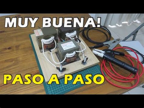 COMO HACER SOLDADOR DE ELECTRODOS YouTube