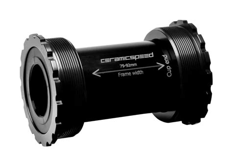 CeramicSpeed T47 Shimano Coated Bottom Bracket Black