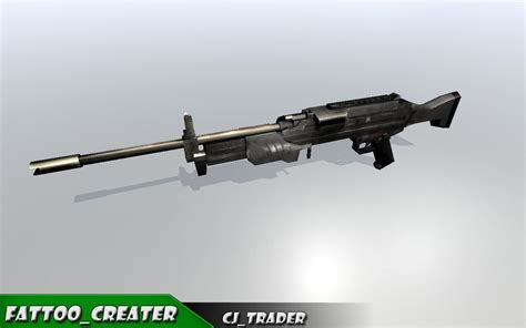 3D model MG4 Gun Low-poly 3D model VR / AR / low-poly | CGTrader