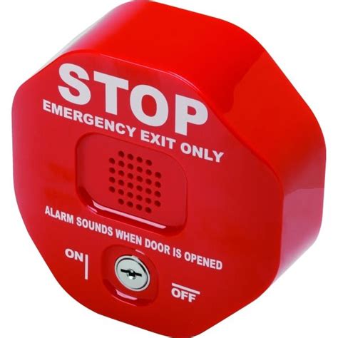 Safety Technology® Wireless Battery Operated Exit Stopper Door Alarm