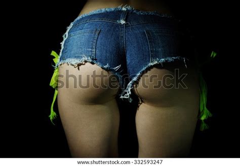 Sexy Ass Short Shorts Isolated Photo Stock Photo Shutterstock