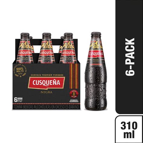 Cerveza Cusque A Negra Cebada Malteada Ml Delivemas