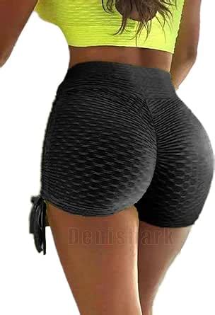 Amazon Denishark Sports Booty Shorts For Women High Waisted Bubble