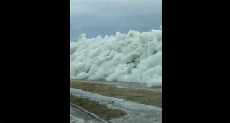 Tsunami De Hielo Pone En Alerta A Estados Unidos VIDEO MUNDO EL