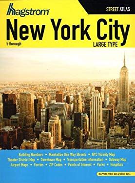 Hagstrom New York City 5 Borough Street Atlas By Hagstrom Map Reviews