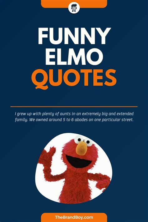 364 Elmo Quotes To Brighten Your Day Images Elmo Elmo Books