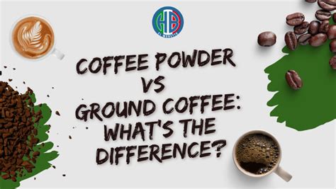 Coffee Powder Vs Ground Coffee Whats The Difference El Moretto