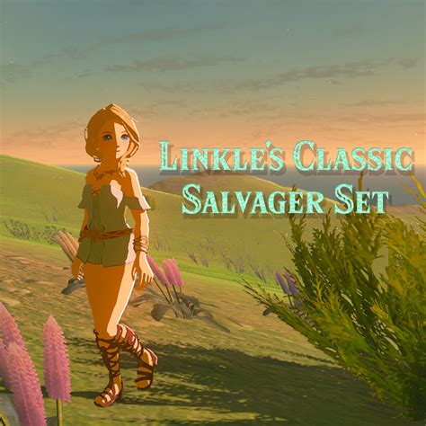 Linkles Classic Salvager Set The Legend Of Zelda Breath Of The Wild Wiiu Mods