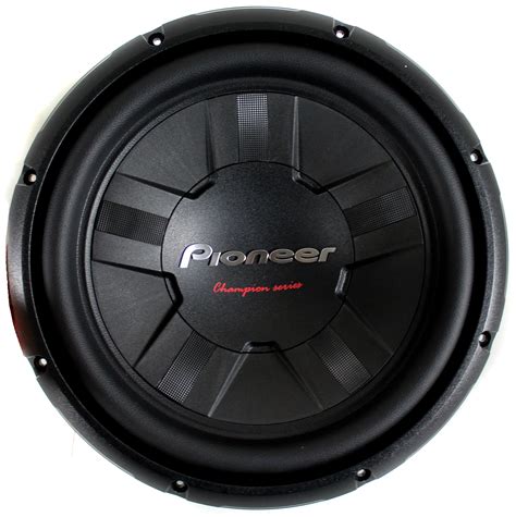Pioneer 12 Inch 1400 Watt Subwoofer Car Audio Power 4-Ohm SVC Sub | TS ...