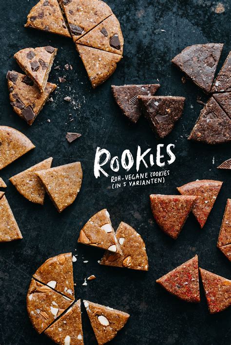 Rookies Roh Vegane Cookies In 5 Varianten Kichererb Se Rezept