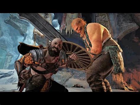 Ps Kratos Vs Magni Modi Boss Fight Gameplay K Fps God Of War