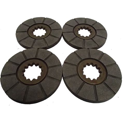 121961c92 Set Of 4 Heavy Duty Brake Discs Fits Case Ih Tractor M Md Mta