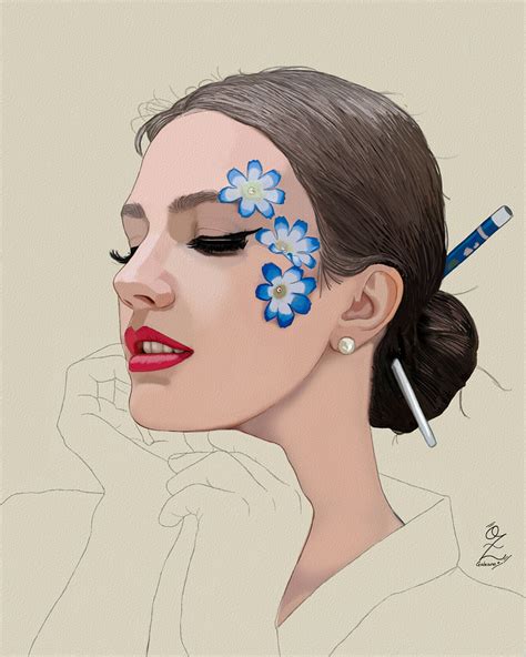 Model Portrait Color Sketch By Oz Galeano On Dribbble