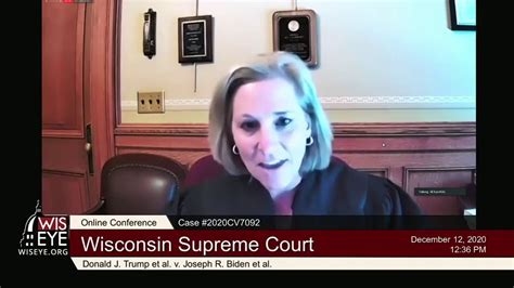 Judge Throws A Fit In Supreme Court Wisconsin Youtube