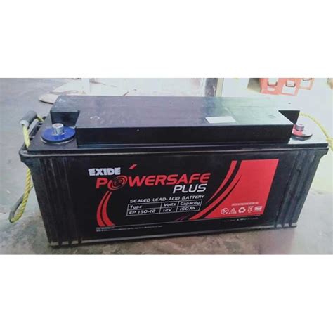 Ep Exide Smf Battery Capacity Volt Ah Battery Months At