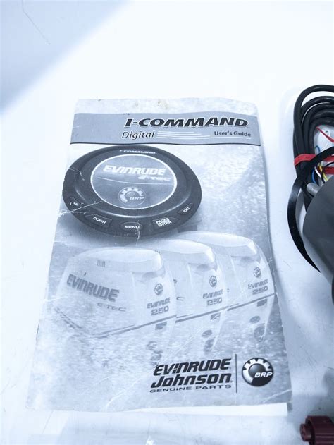 New Evinrude E Tec I Command Lowrance Lmf 400 Multi Function