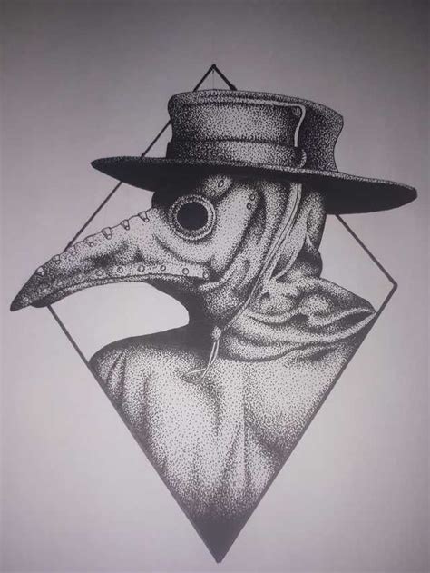 How To Draw The Plague Doctor At How To Draw