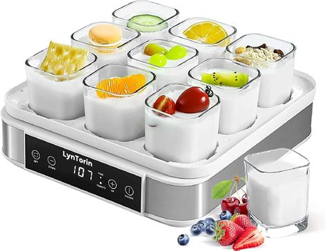 LynTorin Yogurt Maker Automatic Digital Yogurt Maker With Adjustable