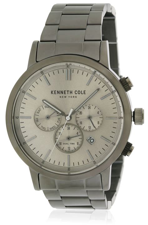 Kenneth Cole Stainless Steel Chronograph Mens Watch Kcc0133003