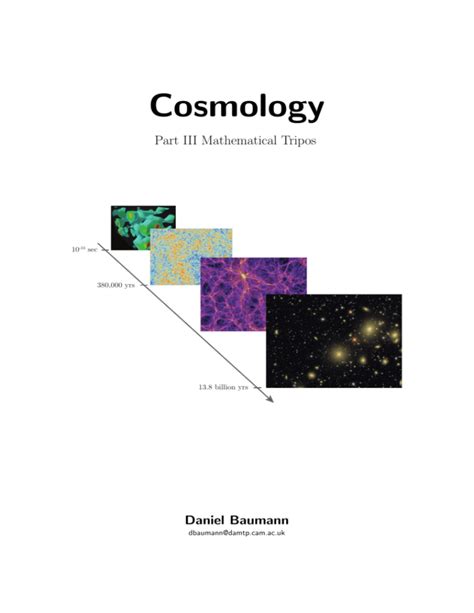 Cosmology