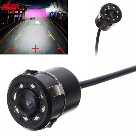 170 Degree Waterproof Car Backup Camera HD Color CCD Rear View Camera 8