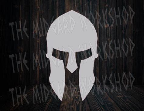 Spartan Helmet DXF File / Svg / Png / Pdf / Eps File Cnc | Etsy