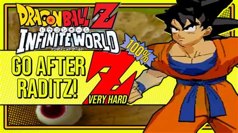 Dragonball Z Infinite World Go After Raditz Very Hard Z 100