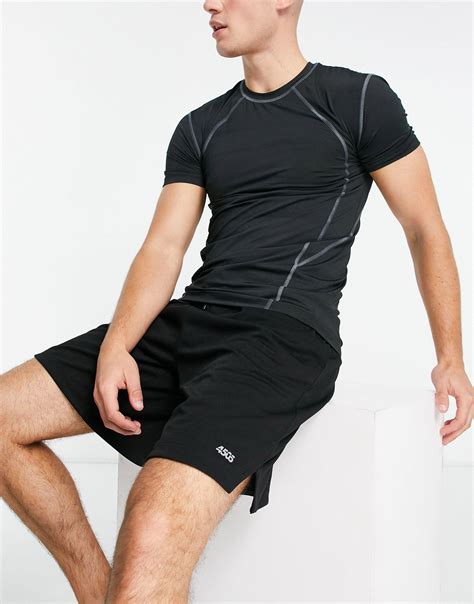 Asos 4505 Synthetic Muscle Fit Training T Shirt With Contour Seam