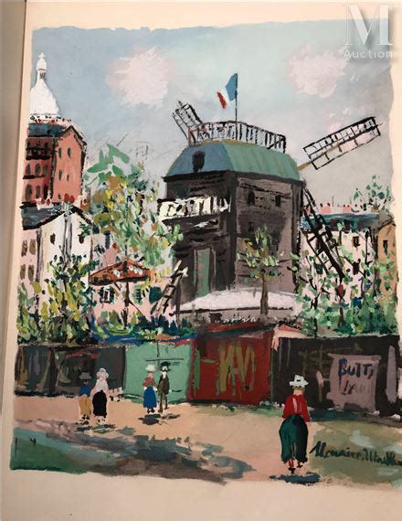 Maurice Utrillo Le Village Inspiré Mutualart