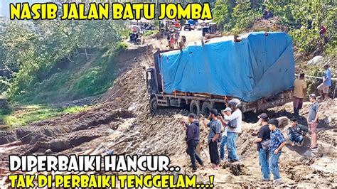 Miris Hingga Hari Ini Batu Jomba Masih Lumpuh Mau Di Buat Bagaimana