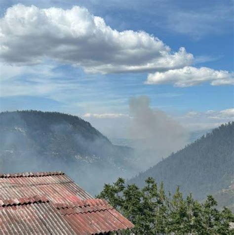 Un voraz incendio forestal empezó en Guápulo y llegó al Parque